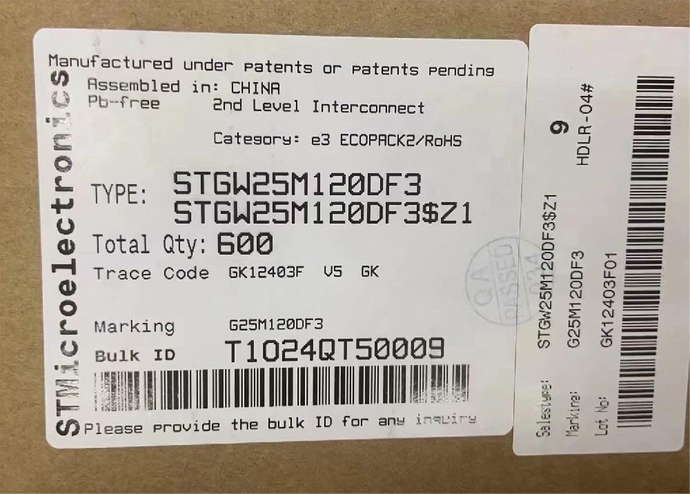 STGW25M120DF3