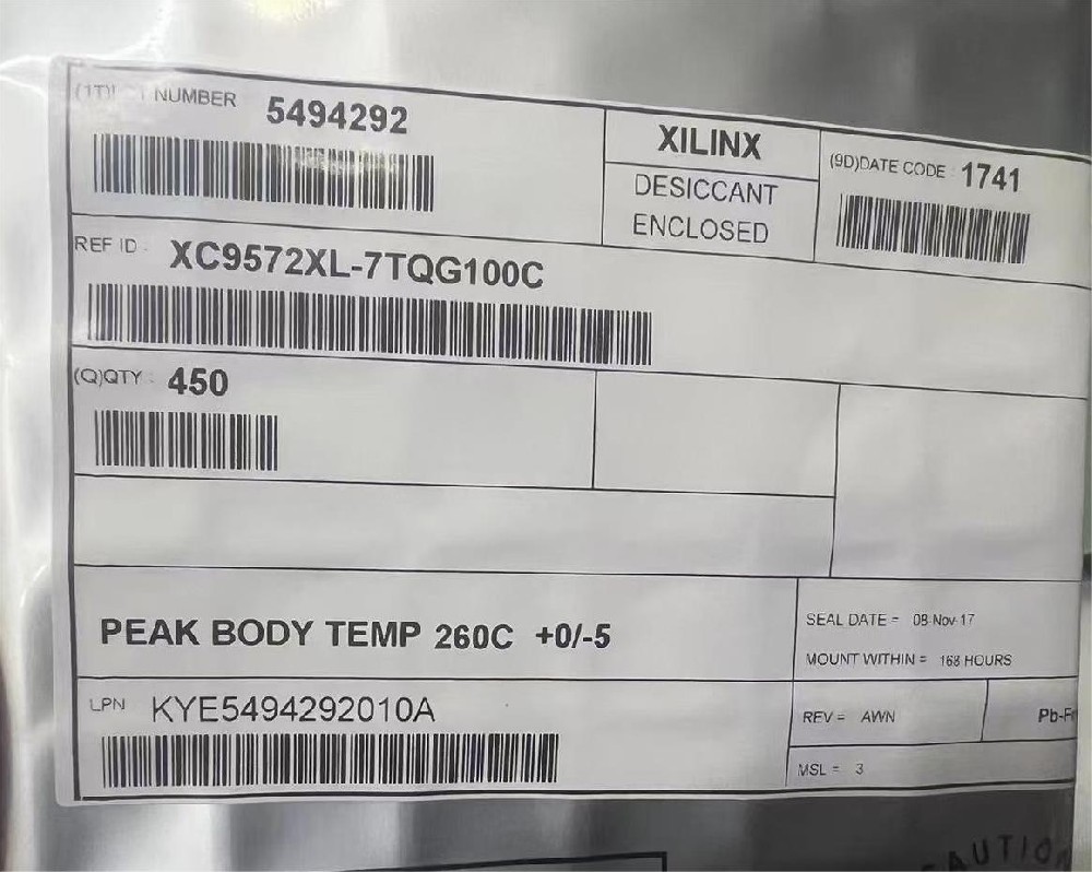 XC9572XL-7TQG100C