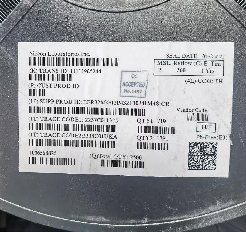 EFR32MG12P432F1024IM48-CR