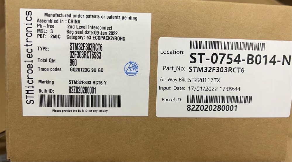 STM32F303RCT6