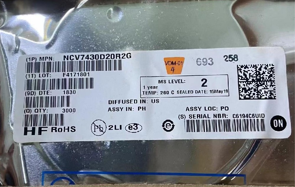 NCV7430D20R2G