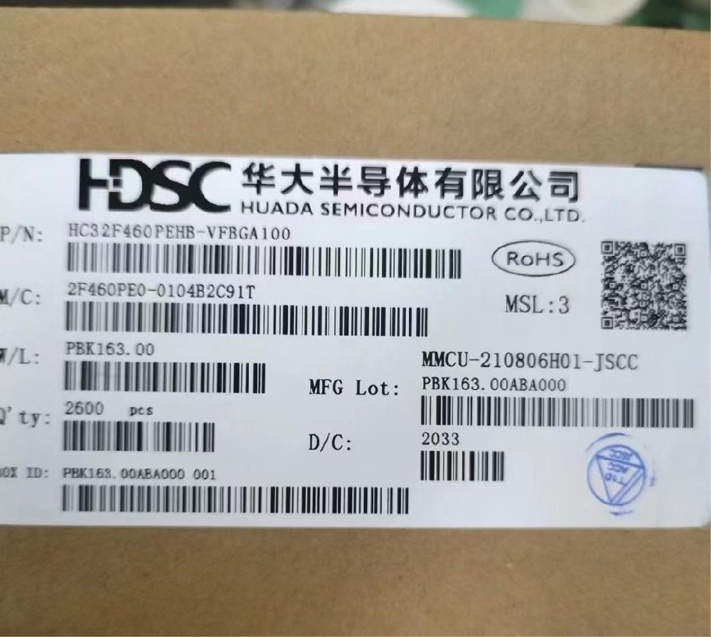 HC32F460PEHB-VFBGA100